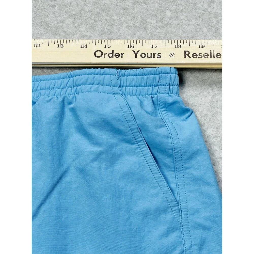 Patagonia Swim Trunks Mens XL Blue Lined Quick Dry Elastic Waist Resort
